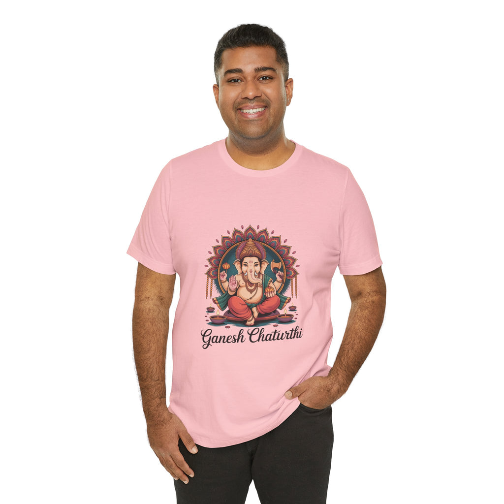 Ganesh Chaturthi T-Shirt, Ganpati Bappa Morya, Ganesha Tee, Spiritual Devotional Wear