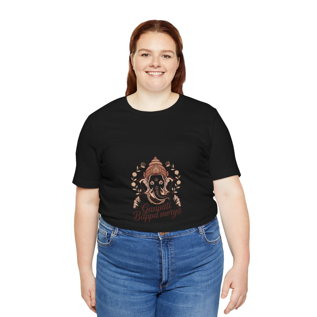Ganesh Chaturthi T-Shirt, Ganpati Bappa Morya, Devotional Gift, Spiritual Celebration Outfit