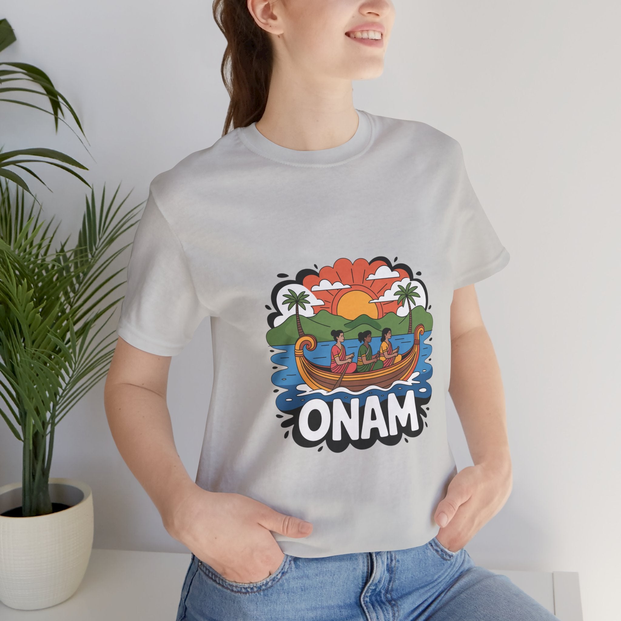 Onam Festival T-Shirt, Gift for Kerala Festival, Celebrate Onam in Style, Traditional Tee