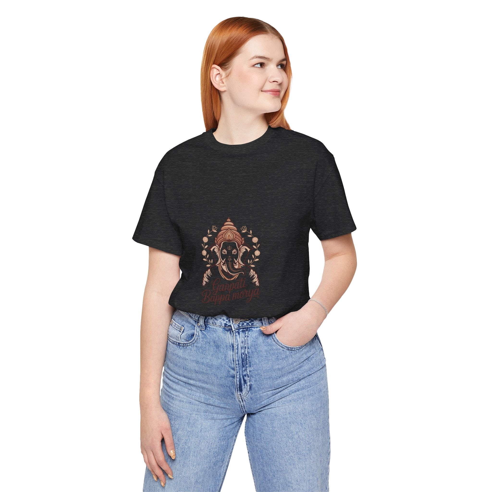 Ganesh Chaturthi T-Shirt, Ganpati Bappa Morya, Devotional Gift, Spiritual Celebration Outfit