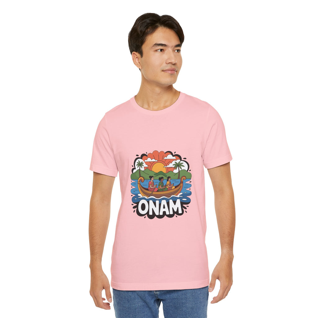 Onam Festival T-Shirt, Gift for Kerala Festival, Celebrate Onam in Style, Traditional Tee