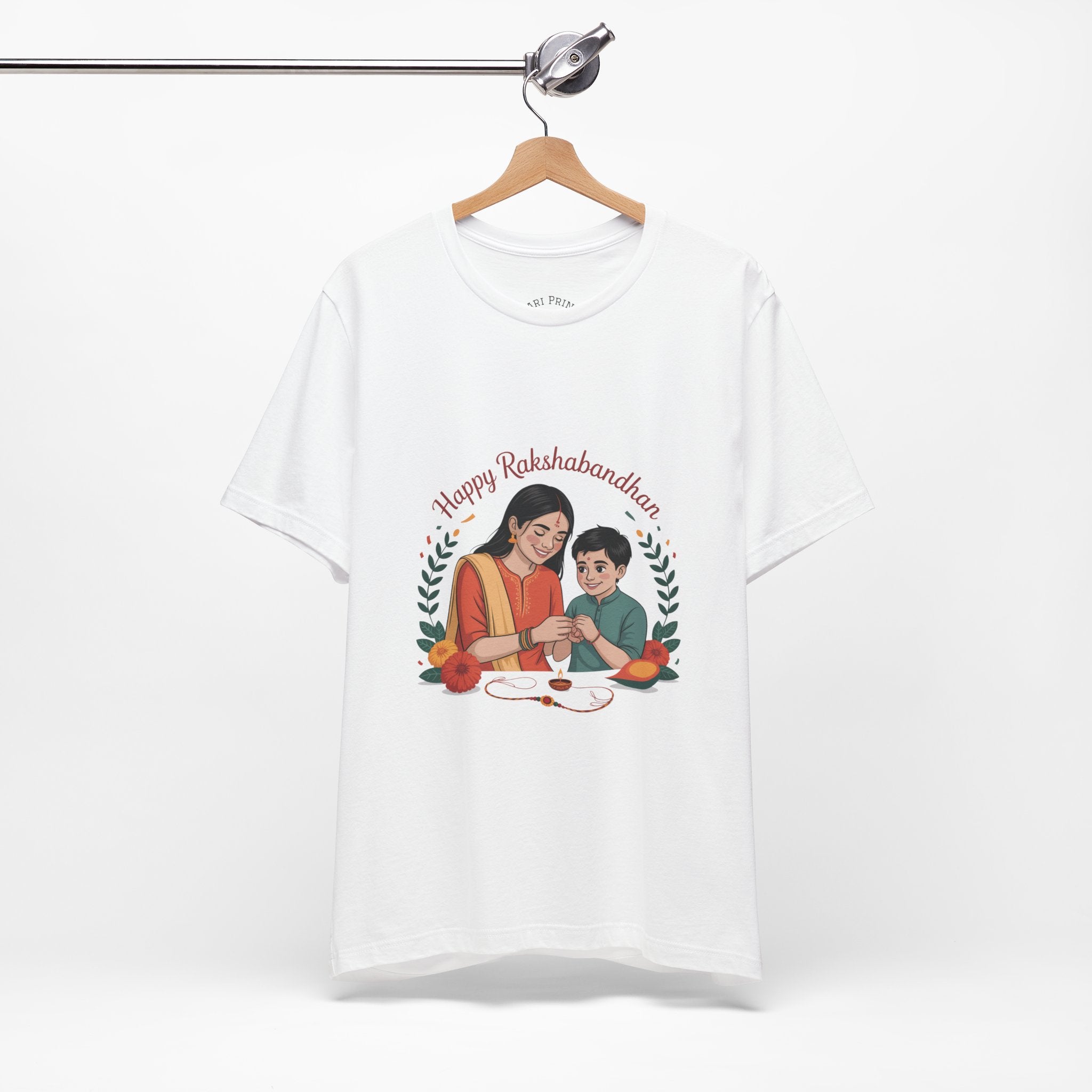 Rakshabandhan T-Shirt, Rakhi Gift for Brother Sister, Rakhi Celebration T-Shirt, Festive Wear