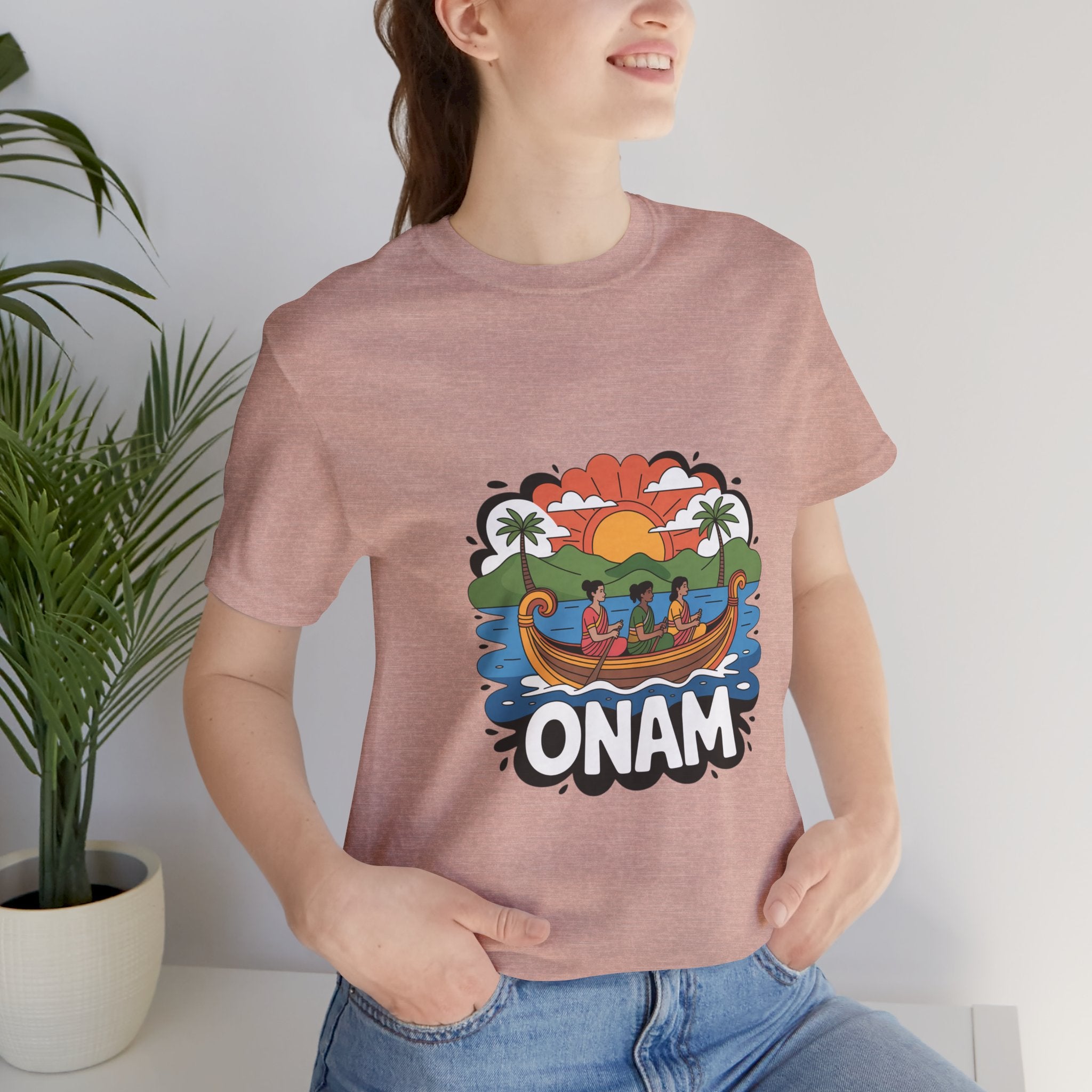 Onam Festival T-Shirt, Gift for Kerala Festival, Celebrate Onam in Style, Traditional Tee