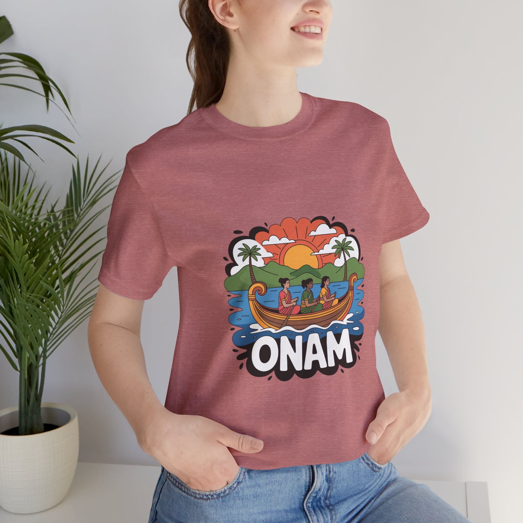 Onam Festival T-Shirt, Gift for Kerala Festival, Celebrate Onam in Style, Traditional Tee