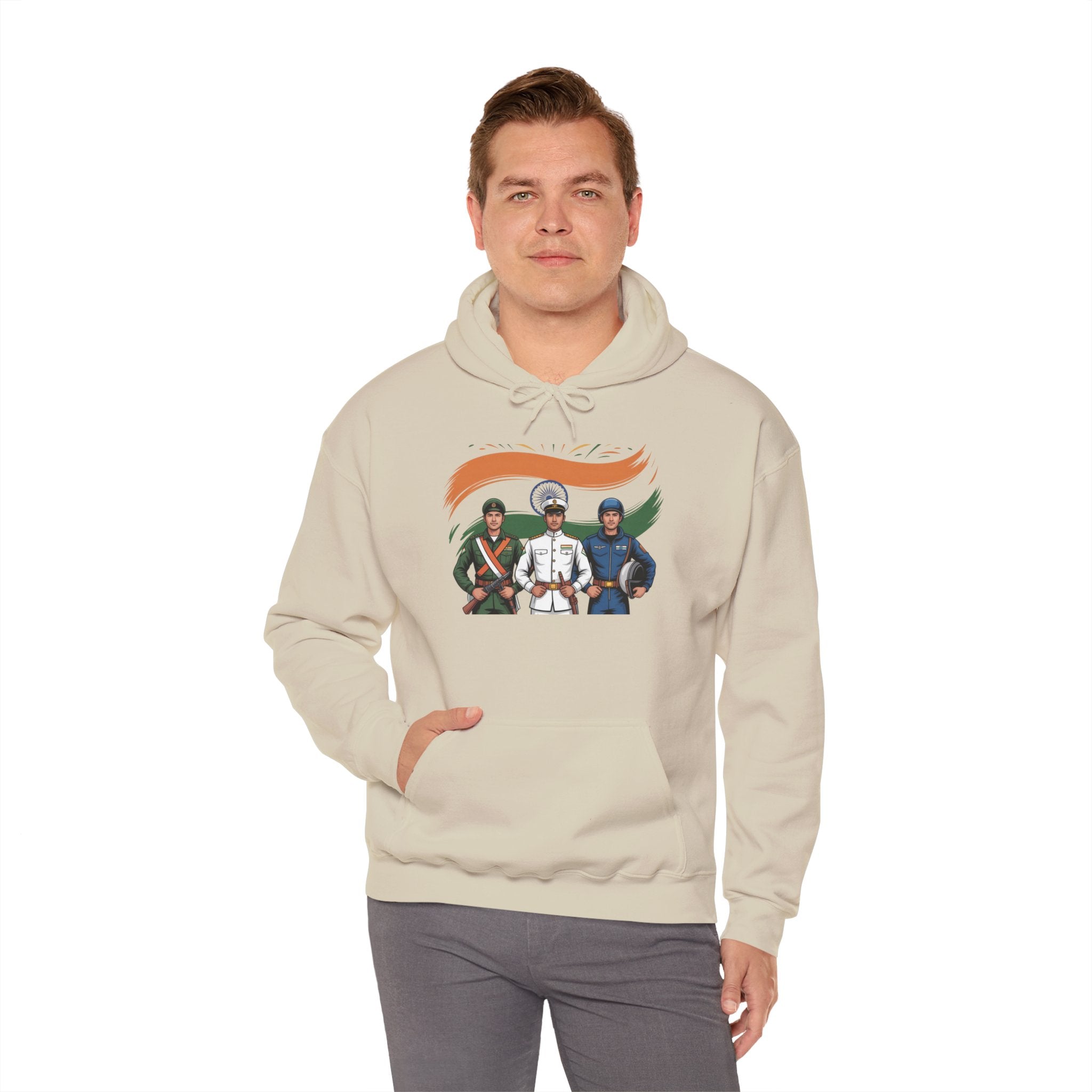 Republic Day Hoodie, Proud to Be Indian, Patriotic Hoodie, Indian Flag Celebration Outfit