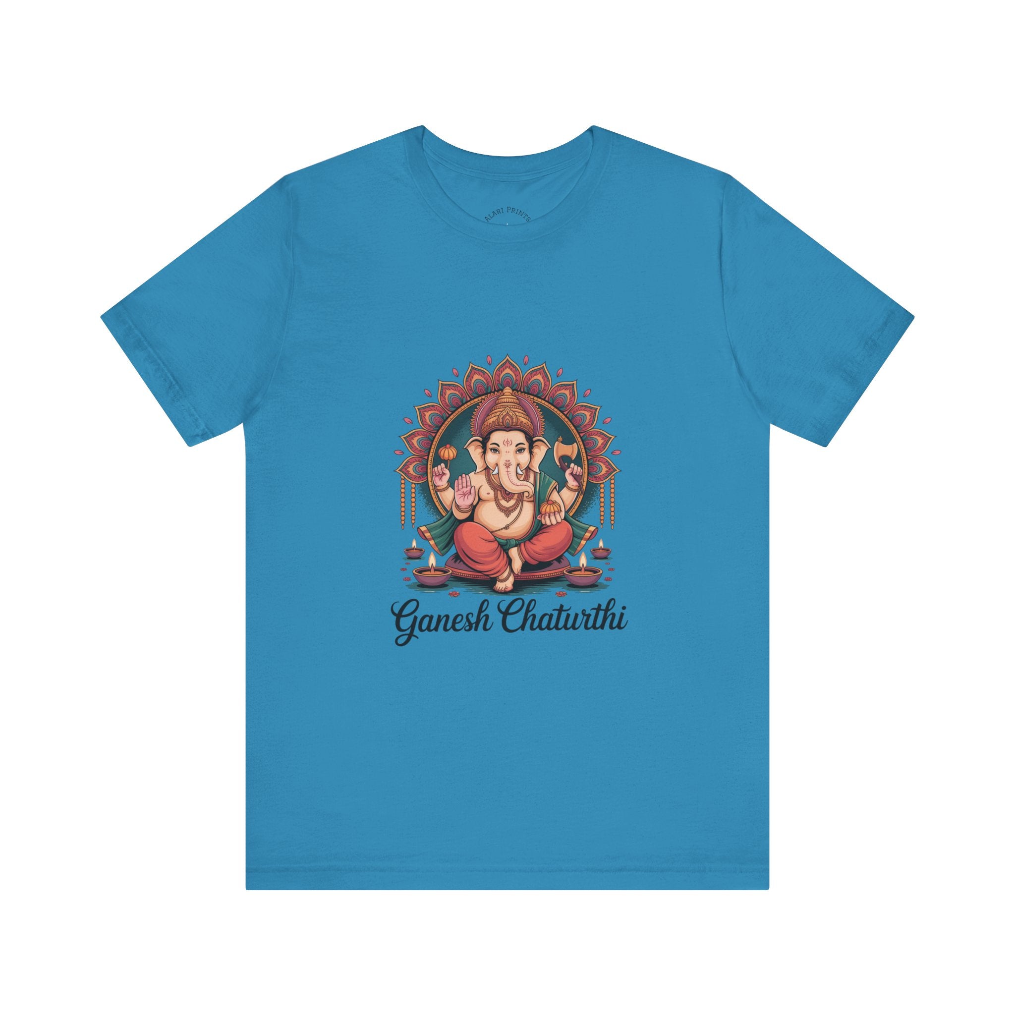Ganesh Chaturthi T-Shirt, Ganpati Bappa Morya, Ganesha Tee, Spiritual Devotional Wear