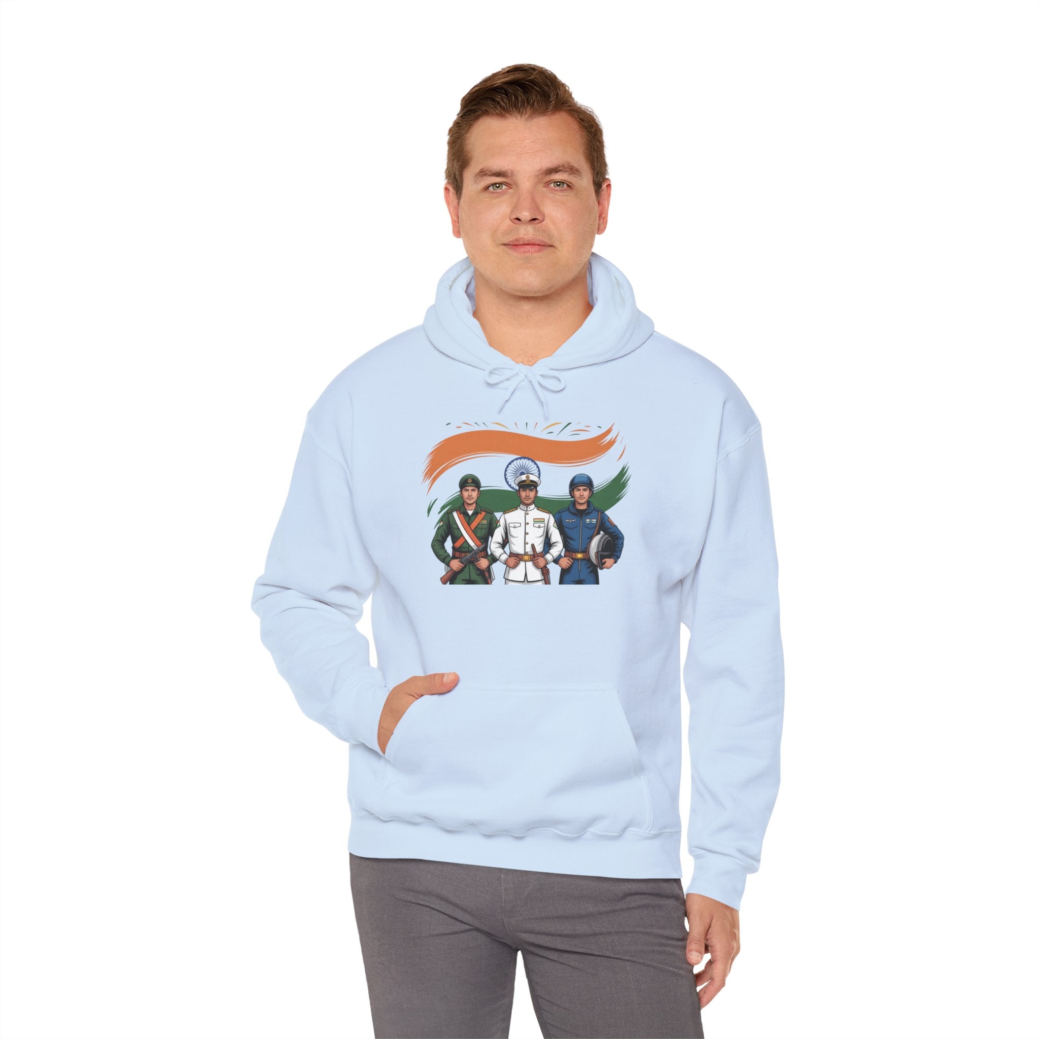Republic Day Hoodie, Proud to Be Indian, Patriotic Hoodie, Indian Flag Celebration Outfit