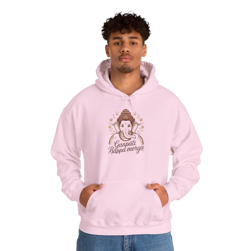 Ganesh Chaturthi Hoodie, Spiritual Wear, Ganpati Bappa Morya Hoodie, Ganpati Festival Outfit