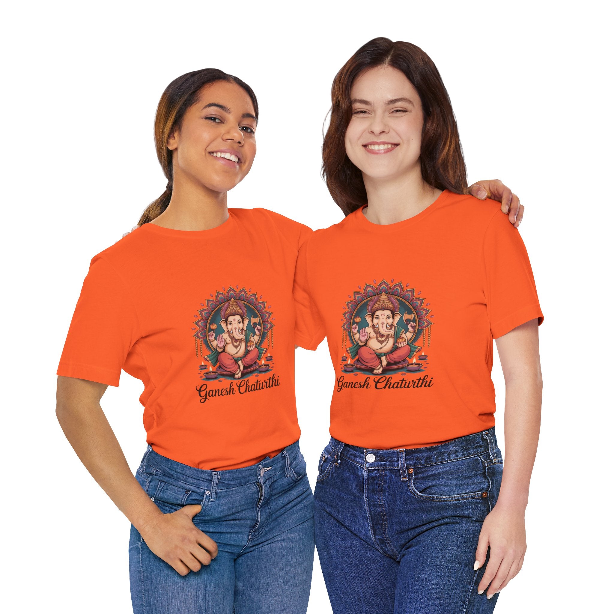 Ganesh Chaturthi T-Shirt, Ganpati Bappa Morya, Ganesha Tee, Spiritual Devotional Wear