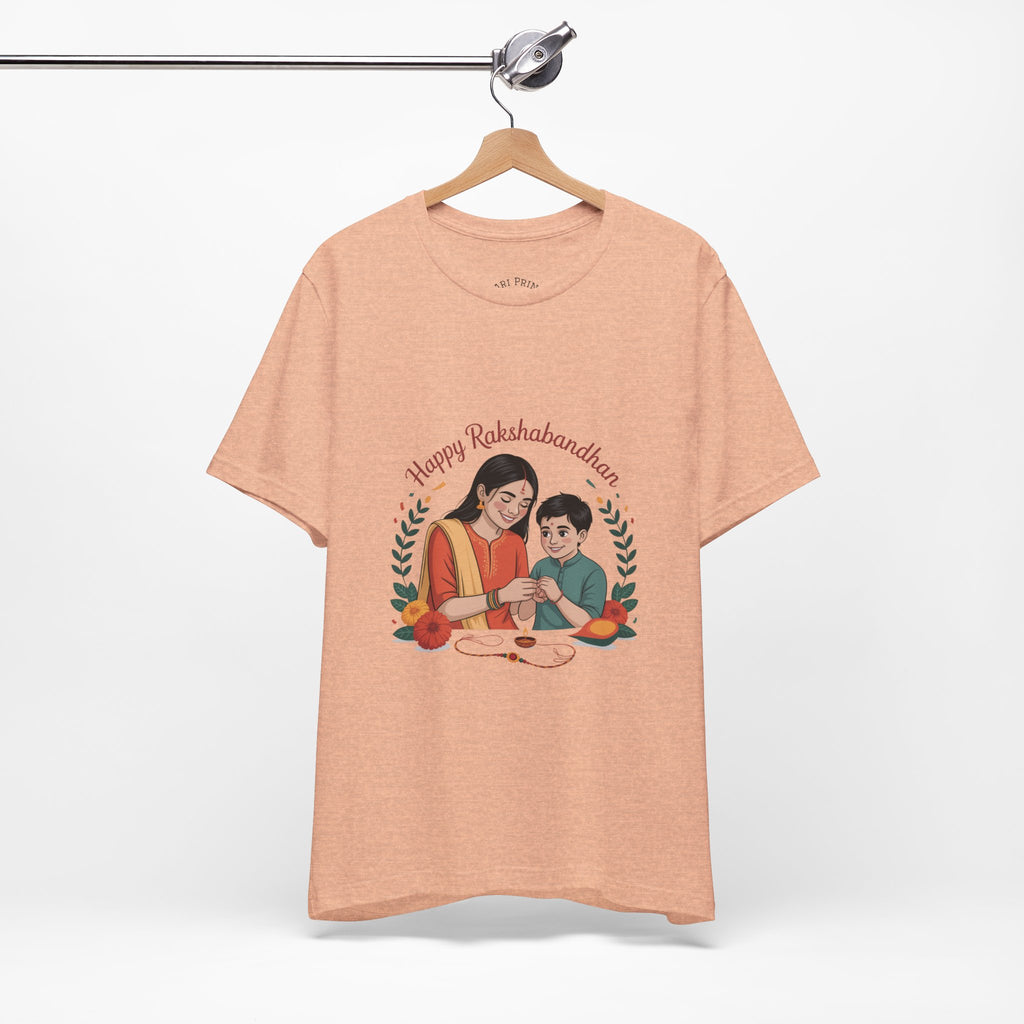 Rakshabandhan T-Shirt, Rakhi Gift for Brother Sister, Rakhi Celebration T-Shirt, Festive Wear