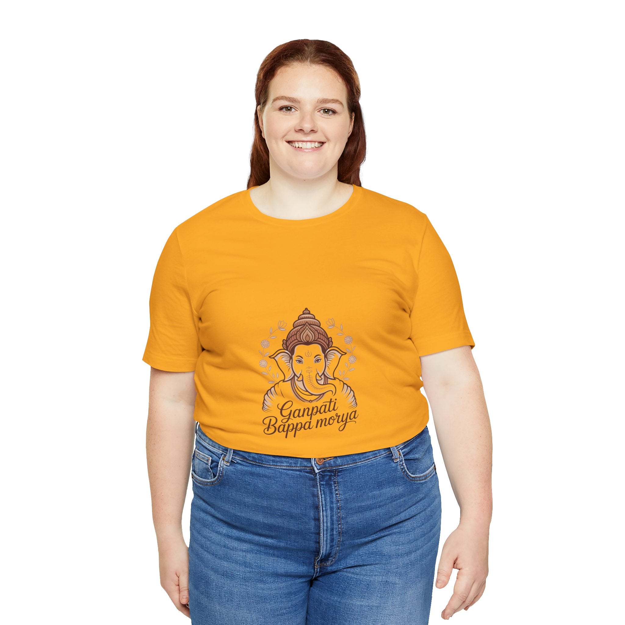 Ganesh Chaturthi T-Shirt, Ganpati Bappa Morya, Devotional Gift, Spiritual Celebration Outfit