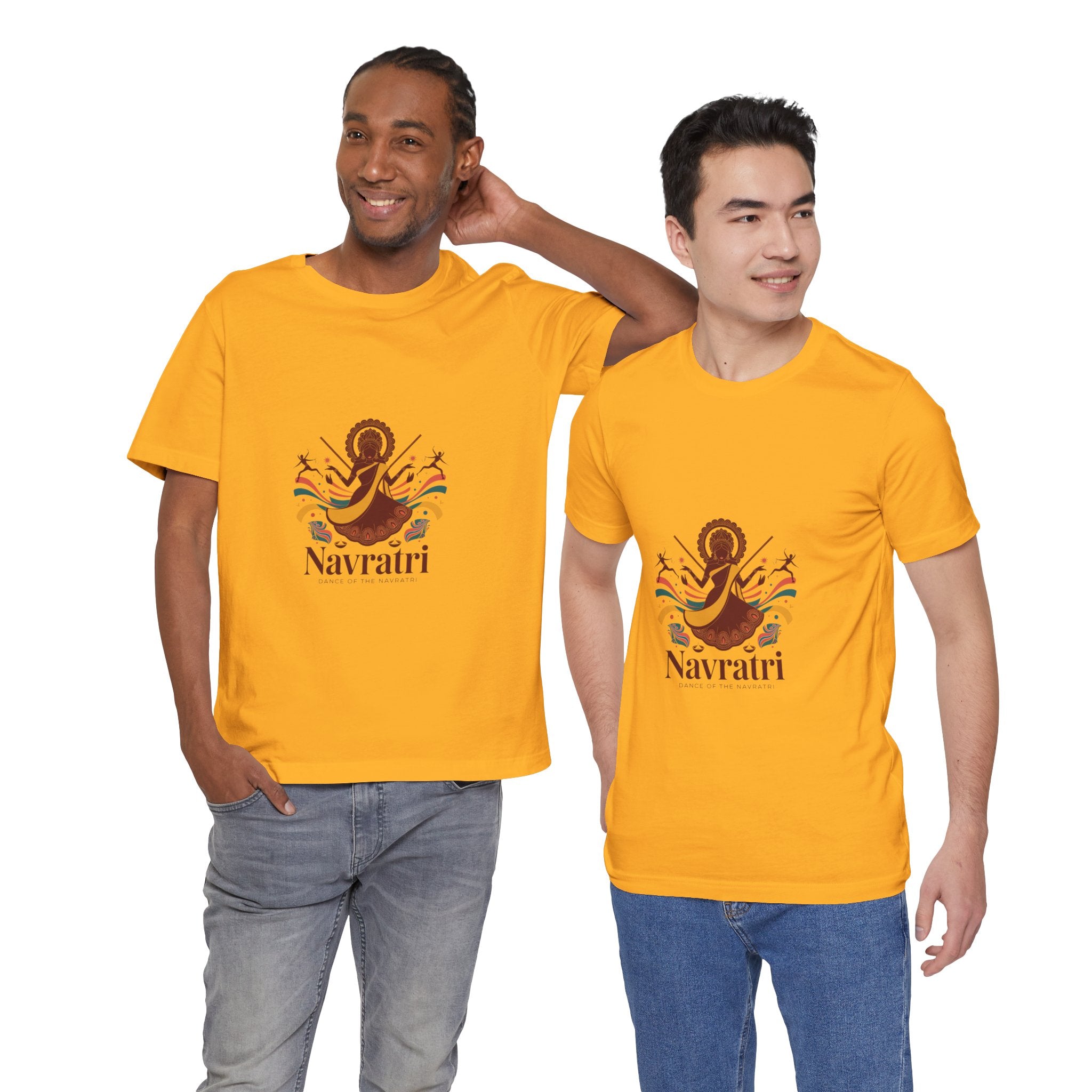 Navratri Festival T-Shirt, Dandiya Garba Tee, Colorful Outfit for Festival Nights