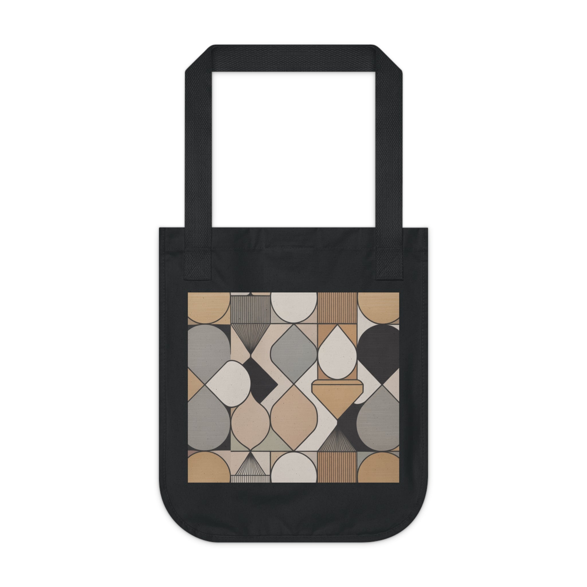 Stylish Organic Canvas Tote Bag, Eco-Friendly Shopper, Sustainable Gift, Art-Inspired Design