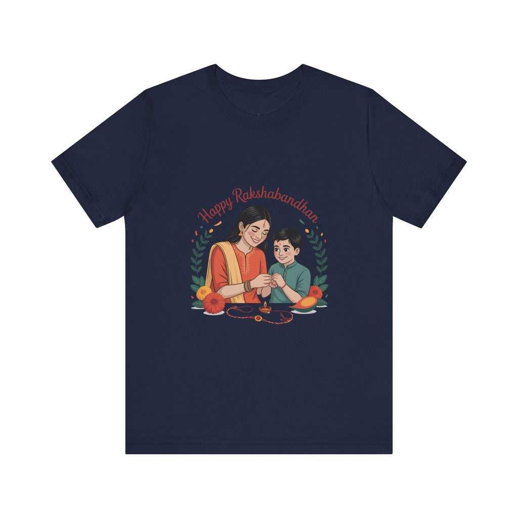 Rakshabandhan T-Shirt, Rakhi Gift for Brother Sister, Rakhi Celebration T-Shirt, Festive Wear