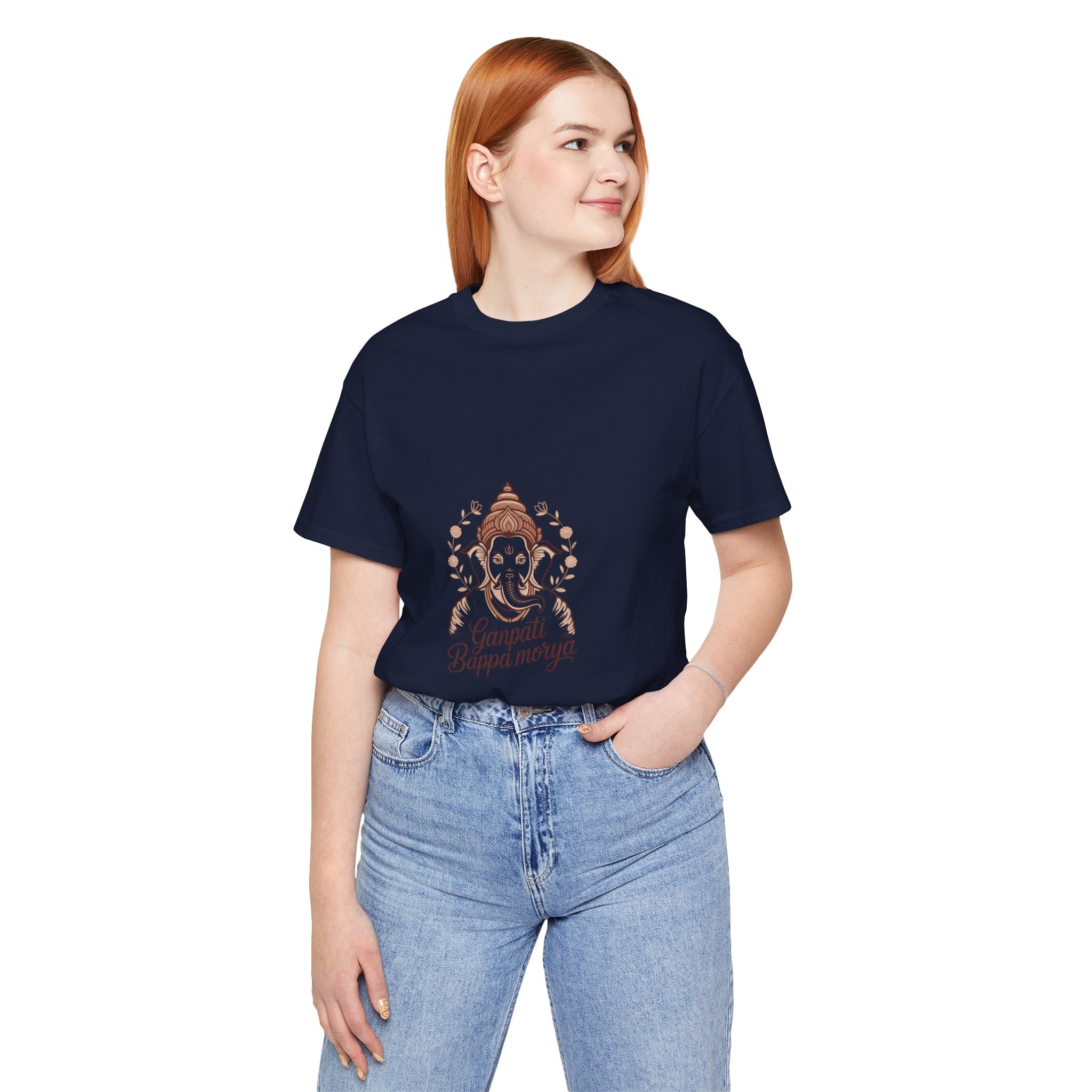 Ganesh Chaturthi T-Shirt, Ganpati Bappa Morya, Devotional Gift, Spiritual Celebration Outfit
