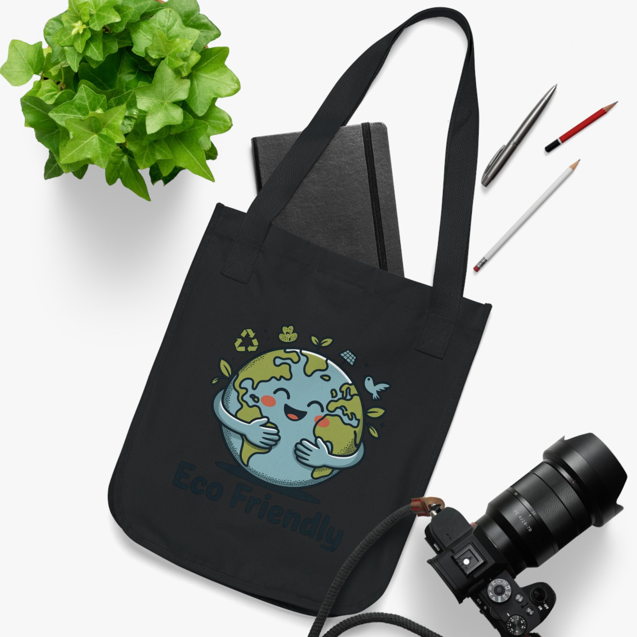 Eco Friendly Organic Tote Bag - Reusable Shopping, Gift for Nature Lovers, Sustainable Fashion