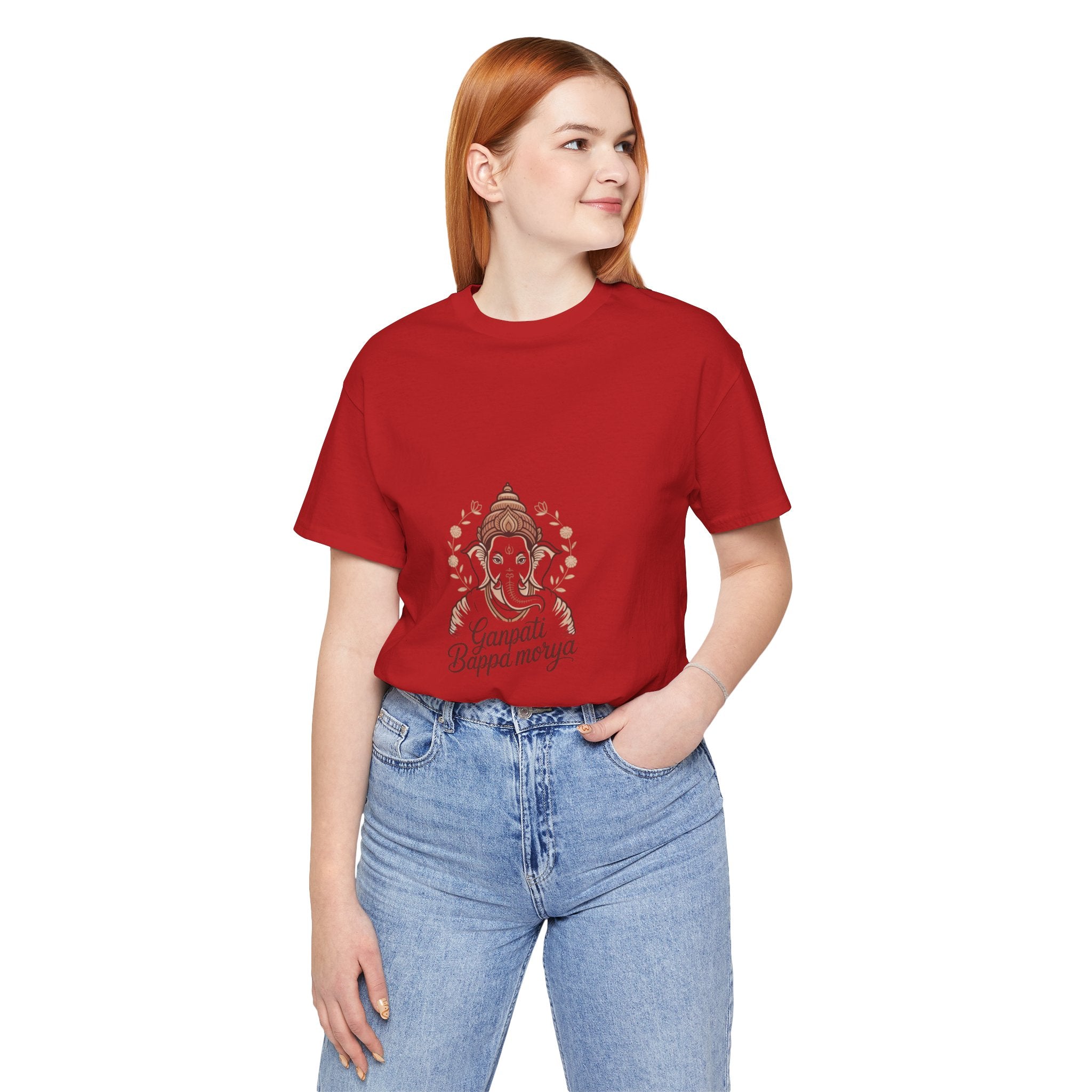 Ganesh Chaturthi T-Shirt, Ganpati Bappa Morya, Devotional Gift, Spiritual Celebration Outfit
