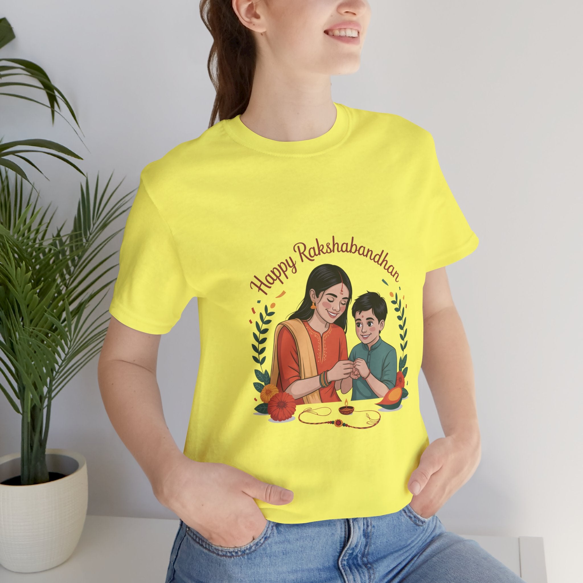 Rakshabandhan T-Shirt, Rakhi Gift for Brother Sister, Rakhi Celebration T-Shirt, Festive Wear