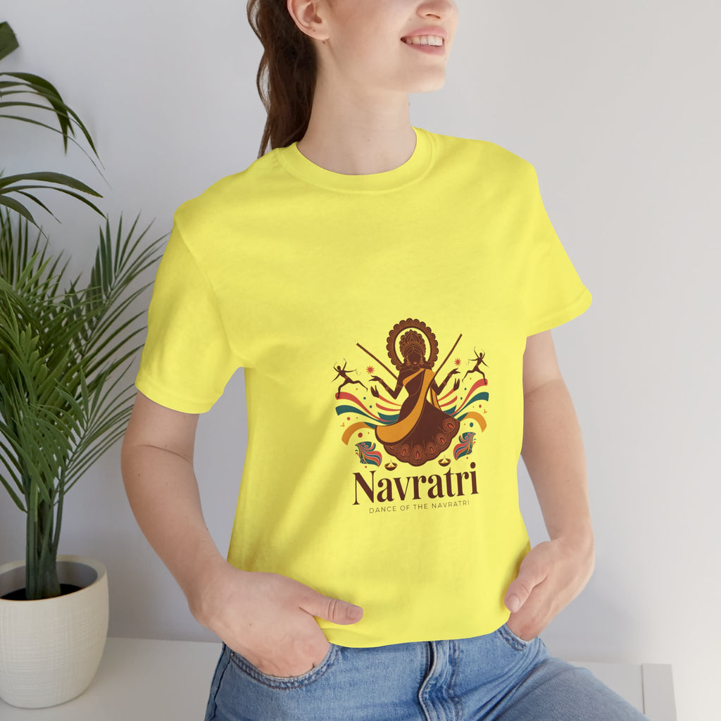Navratri Festival T-Shirt, Dandiya Garba Tee, Colorful Outfit for Festival Nights