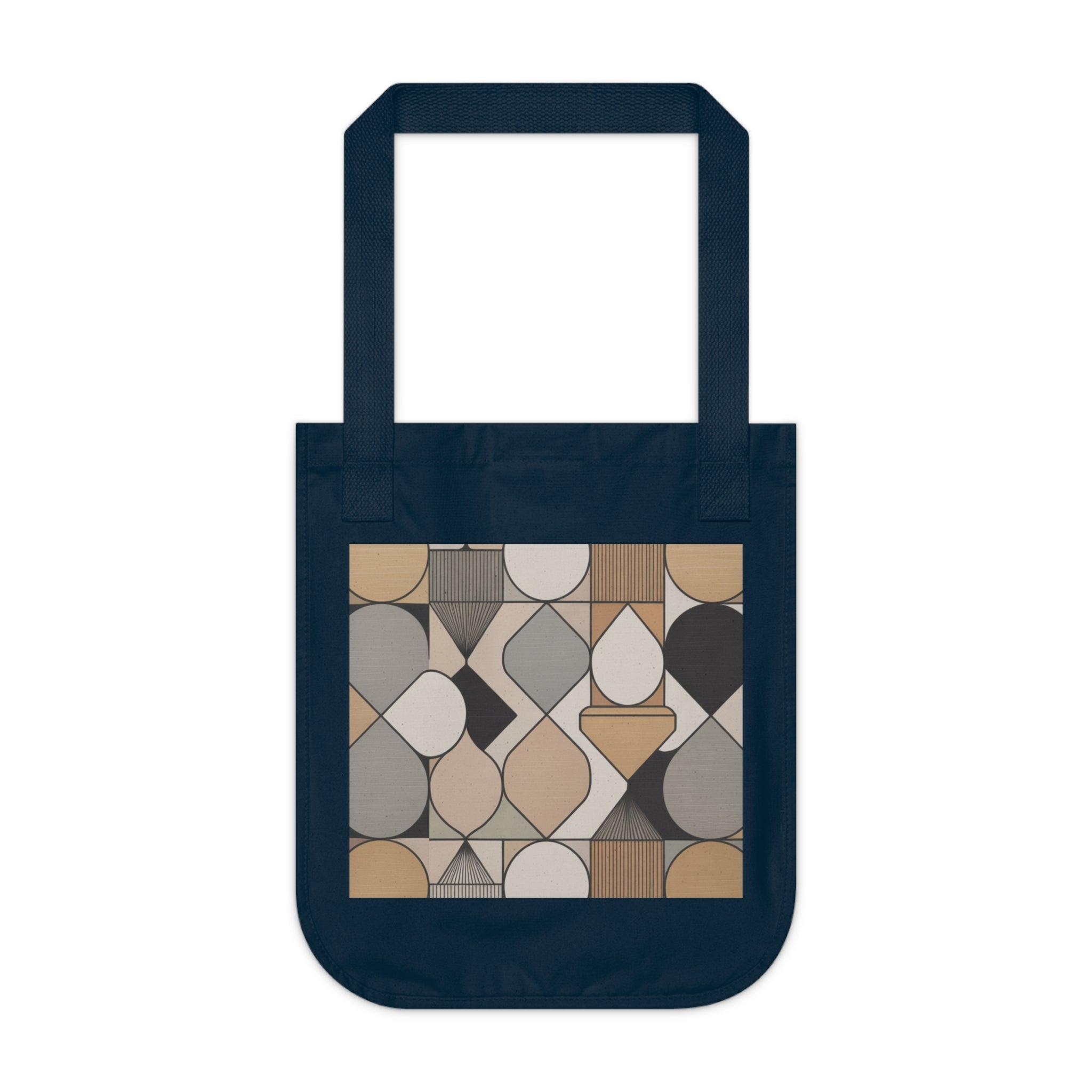 Stylish Organic Canvas Tote Bag, Eco-Friendly Shopper, Sustainable Gift, Art-Inspired Design