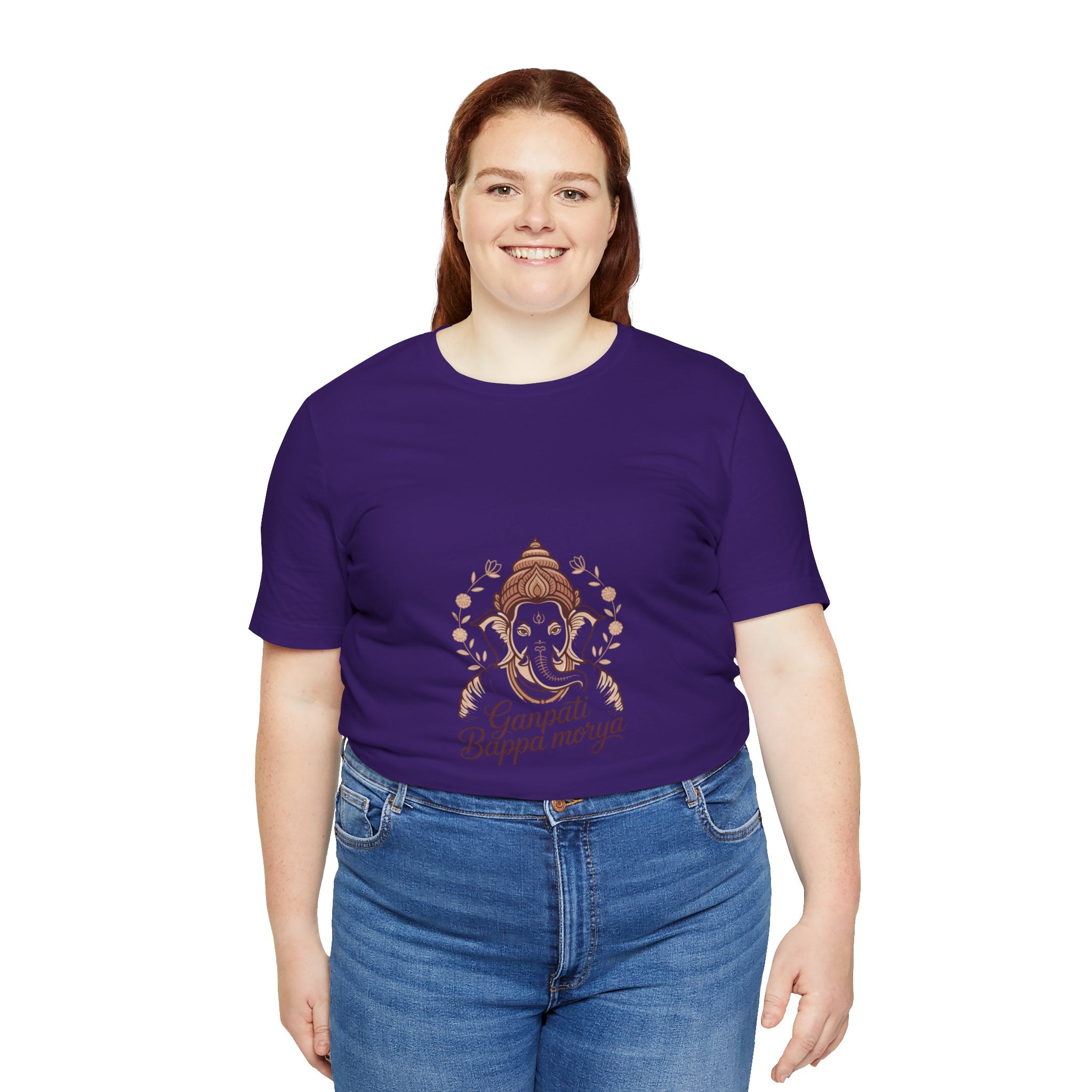 Ganesh Chaturthi T-Shirt, Ganpati Bappa Morya, Devotional Gift, Spiritual Celebration Outfit