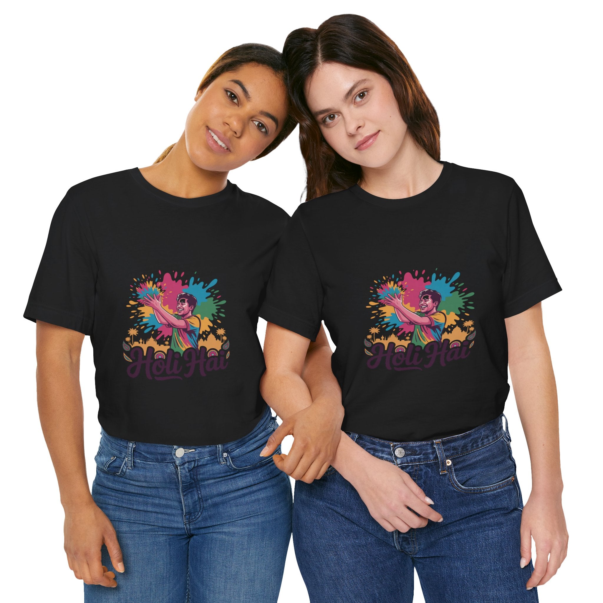 Holi Celebration T-Shirt, Festival of Colors Tee, Color Splash Tee, Holi Party Tee