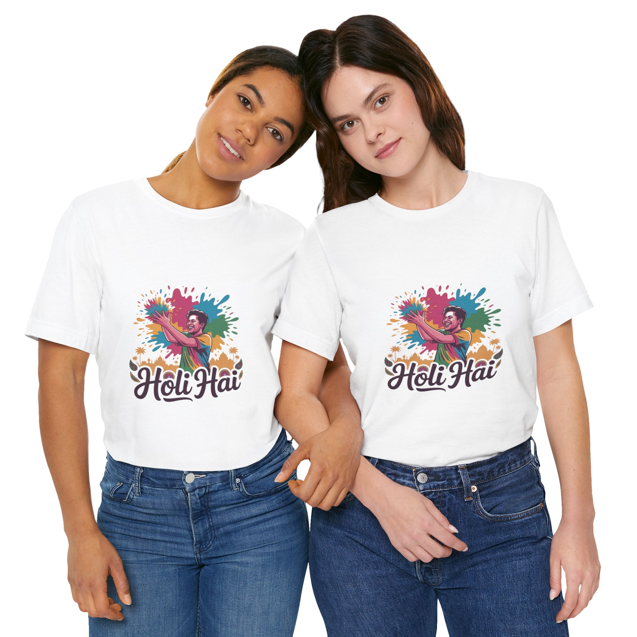 Holi Celebration T-Shirt, Festival of Colors Tee, Color Splash Tee, Holi Party Tee