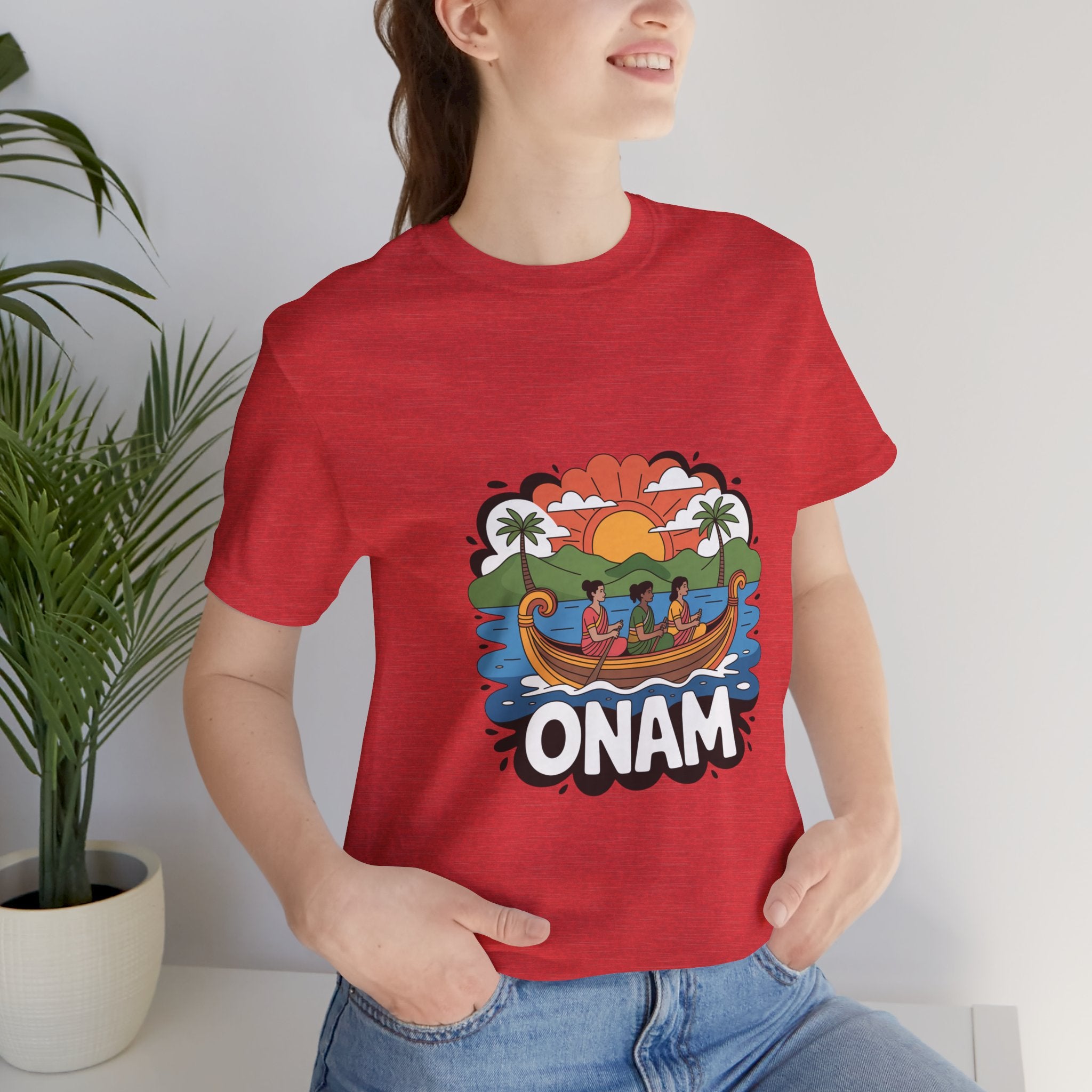 Onam Festival T-Shirt, Gift for Kerala Festival, Celebrate Onam in Style, Traditional Tee
