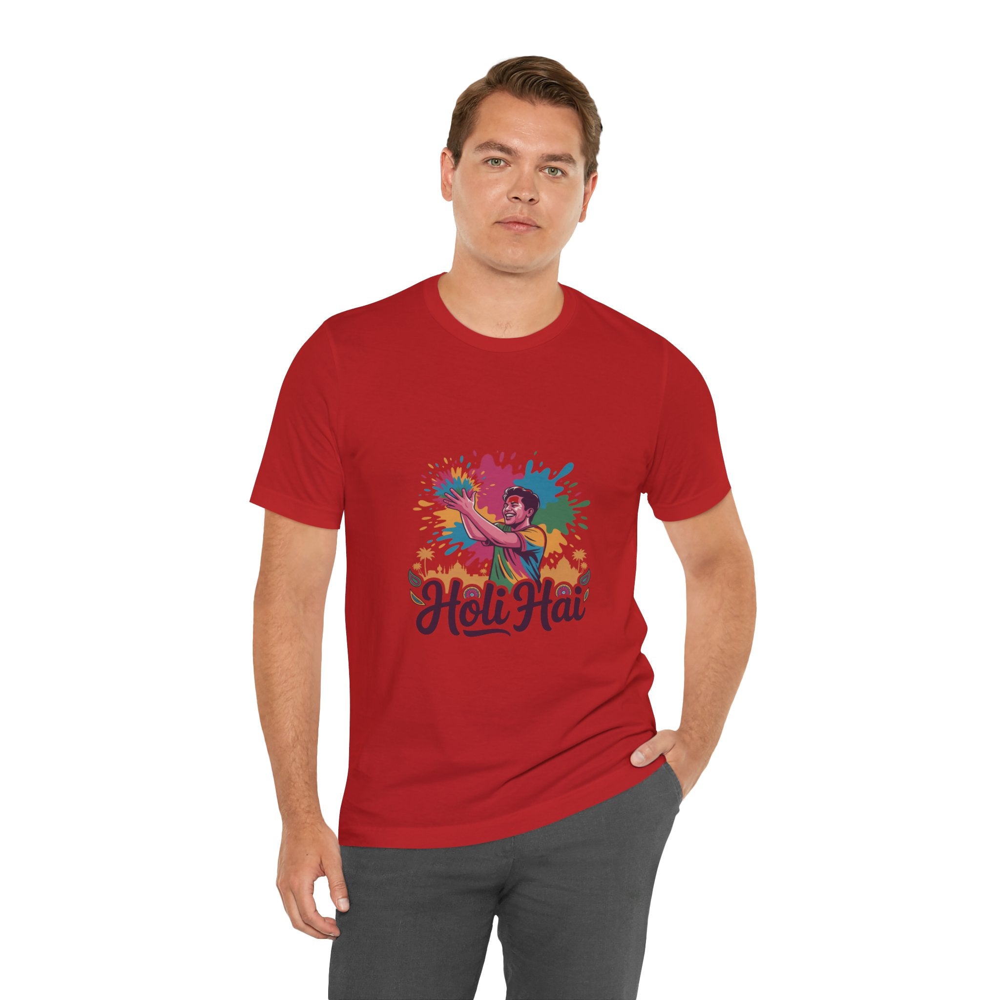 Holi Celebration T-Shirt, Festival of Colors Tee, Color Splash Tee, Holi Party Tee