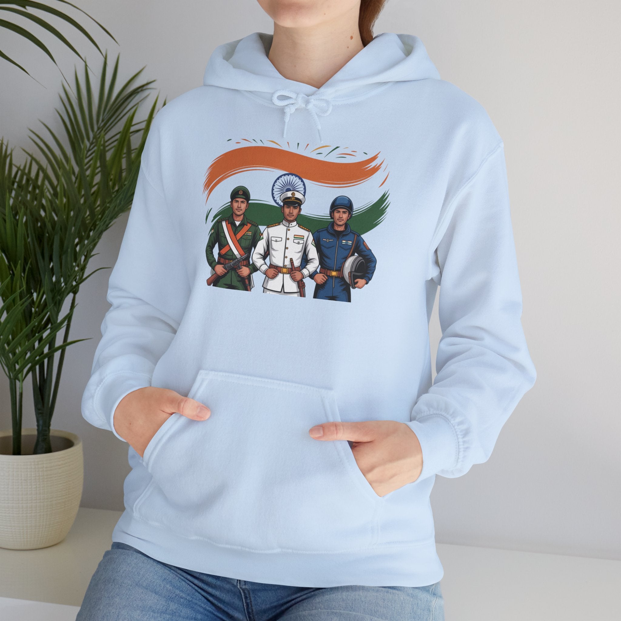 Republic Day Hoodie, Proud to Be Indian, Patriotic Hoodie, Indian Flag Celebration Outfit