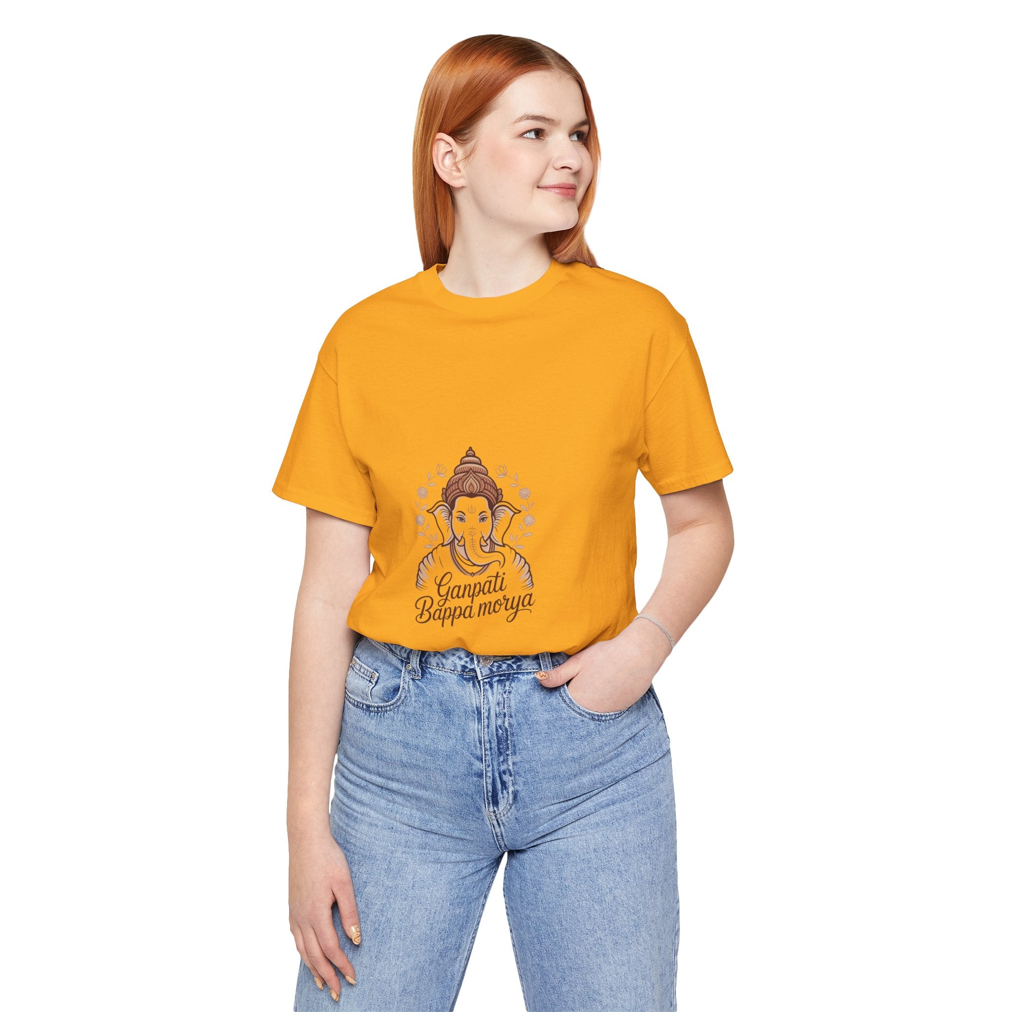 Ganesh Chaturthi T-Shirt, Ganpati Bappa Morya, Devotional Gift, Spiritual Celebration Outfit