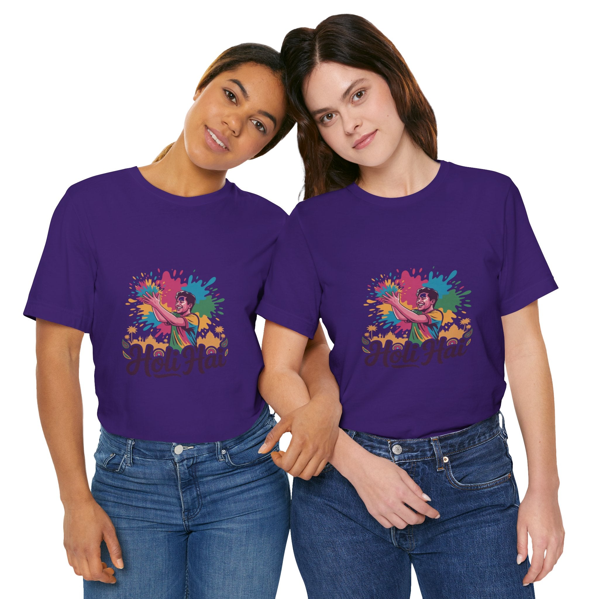 Holi Celebration T-Shirt, Festival of Colors Tee, Color Splash Tee, Holi Party Tee