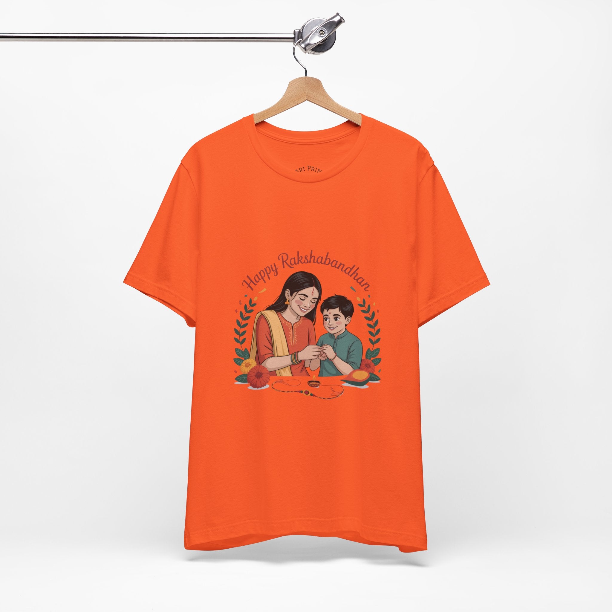 Rakshabandhan T-Shirt, Rakhi Gift for Brother Sister, Rakhi Celebration T-Shirt, Festive Wear