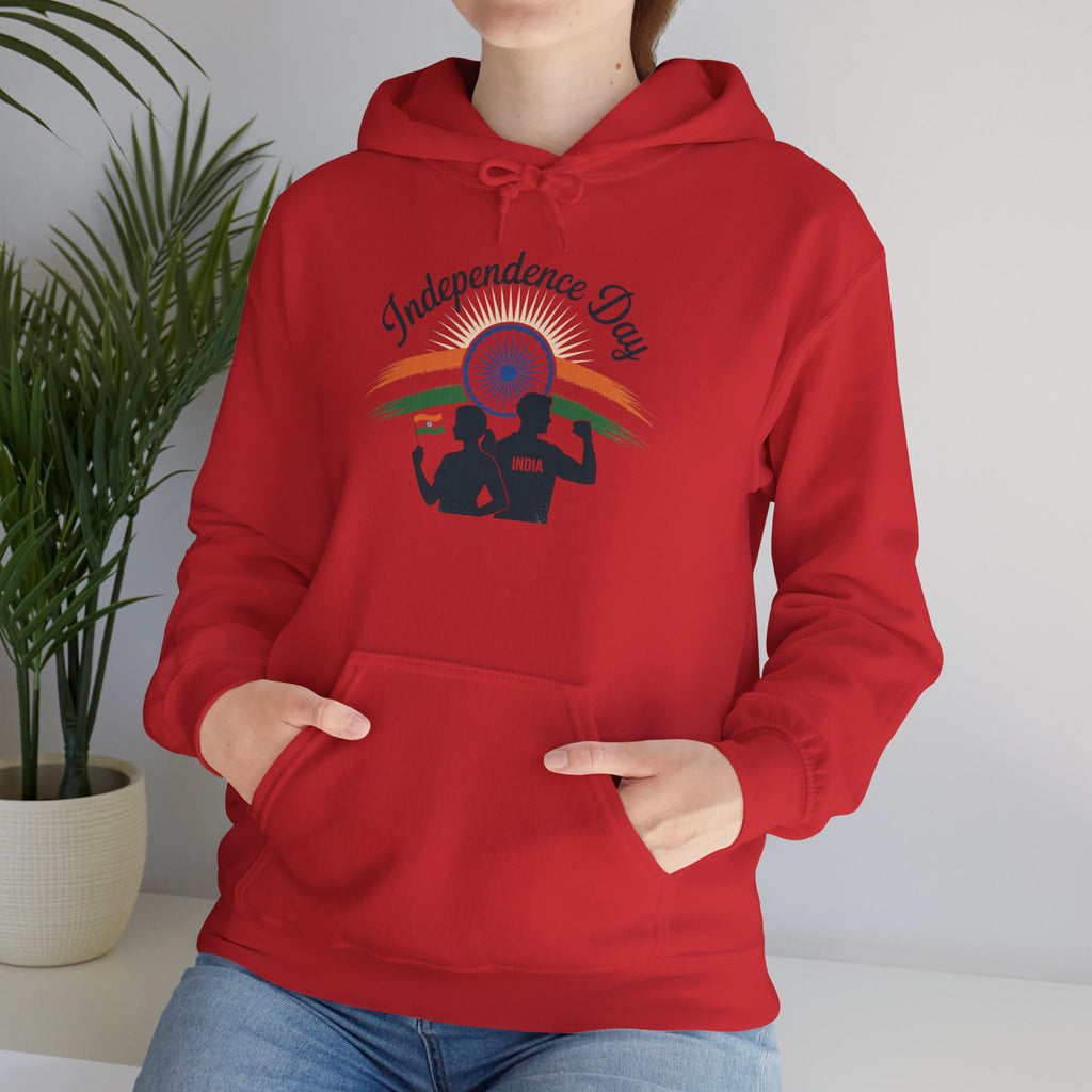 Independence Day Hoodie, Patriotic, Celebrate India's Freedom, Tricolour Hoodie, Indian Flag