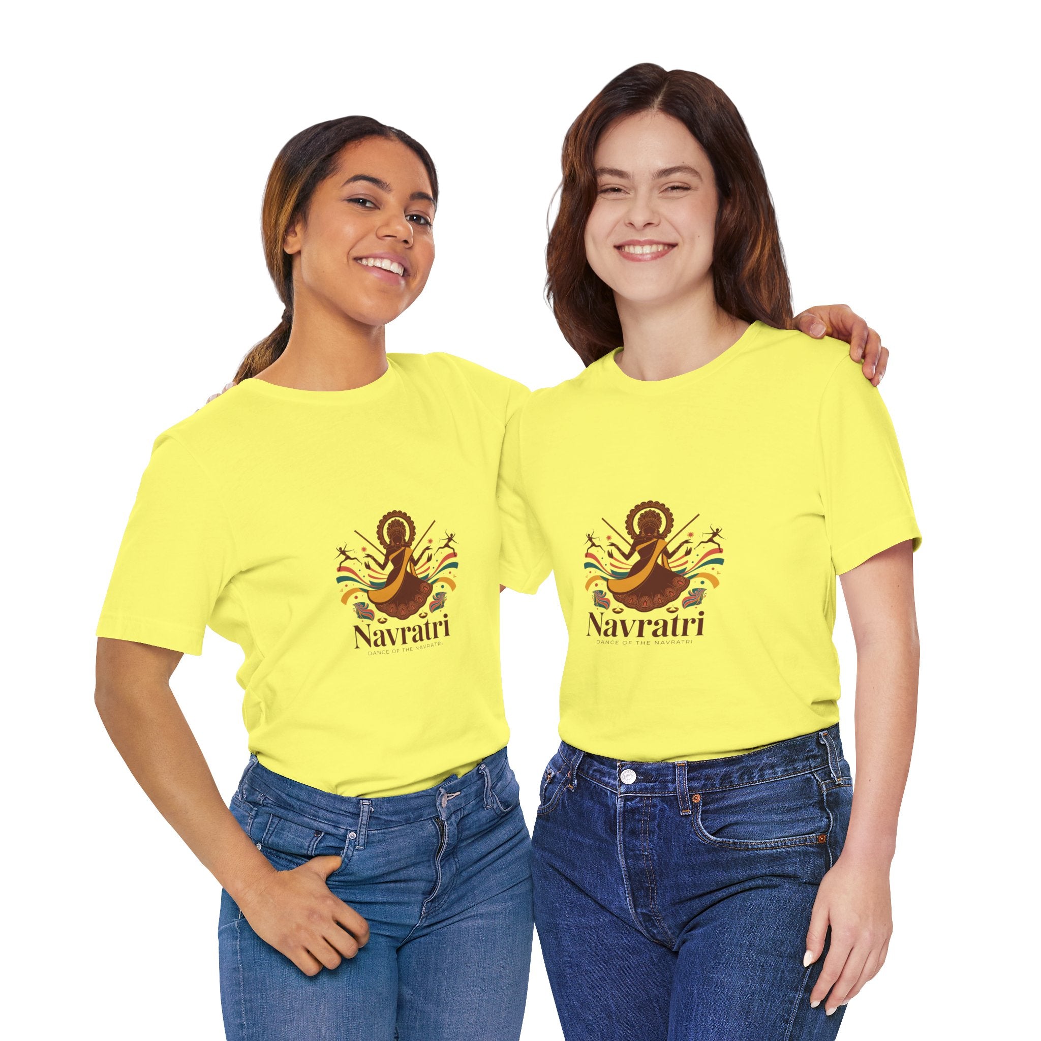 Navratri Festival T-Shirt, Dandiya Garba Tee, Colorful Outfit for Festival Nights