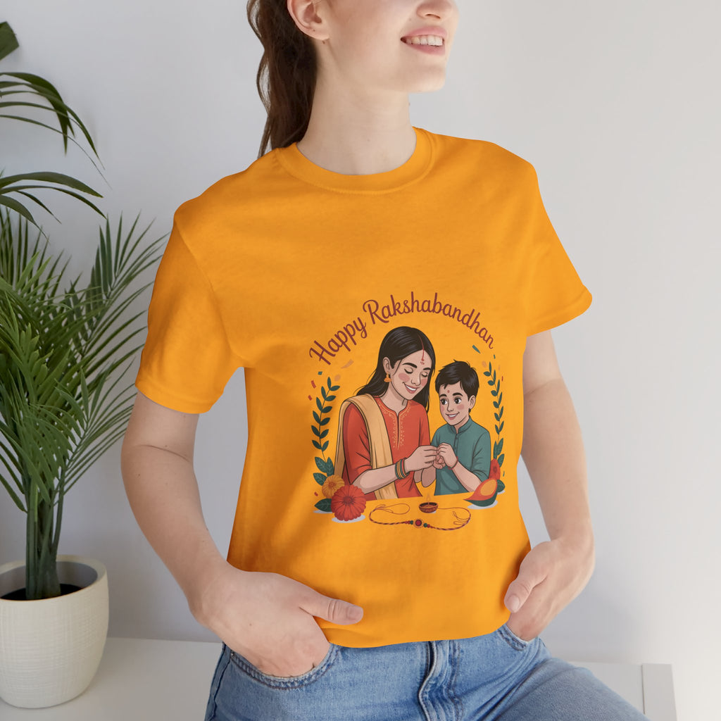 Rakshabandhan T-Shirt, Rakhi Gift for Brother Sister, Rakhi Celebration T-Shirt, Festive Wear