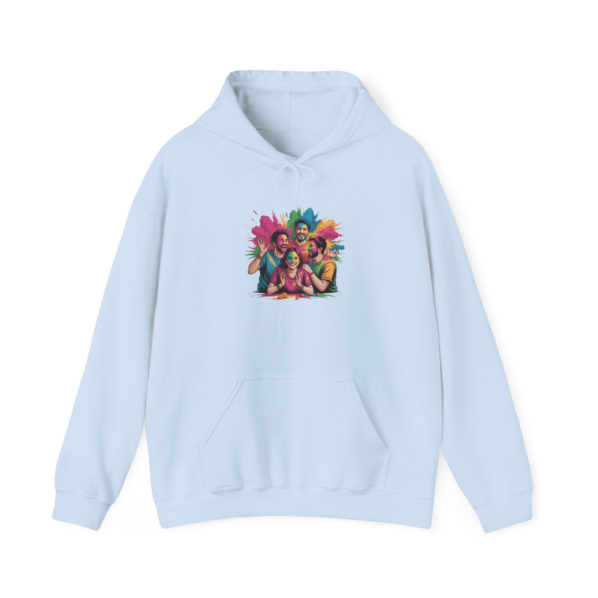 Holi Festival Hoodie, Color Splash Hoodie, Holi Party Hoodie, Festive Outfit