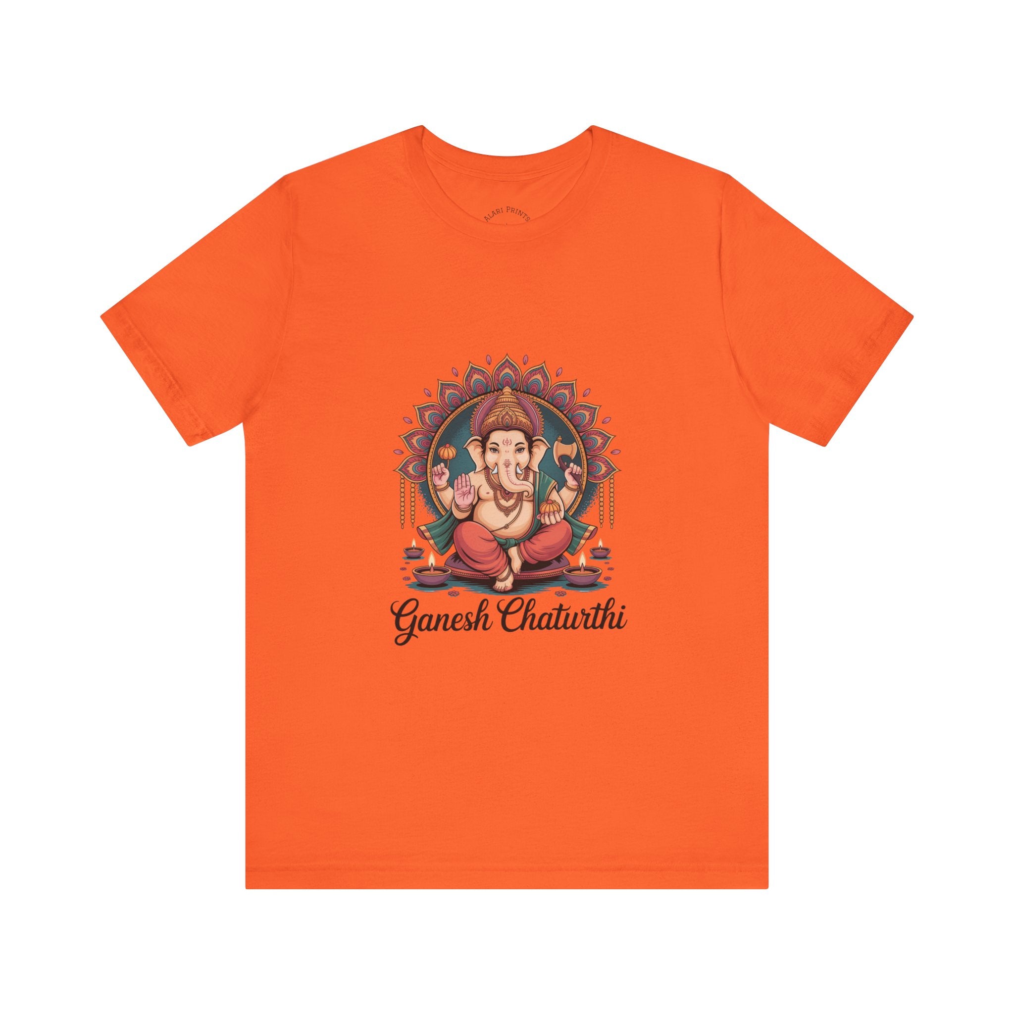 Ganesh Chaturthi T-Shirt, Ganpati Bappa Morya, Ganesha Tee, Spiritual Devotional Wear