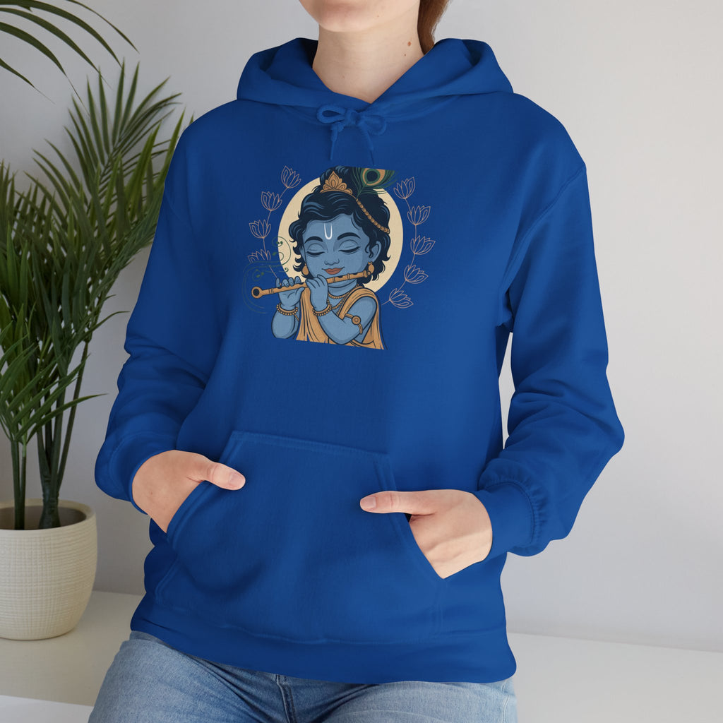 Krishna Janmashtami Hoodie, Lord Krishna Hoodie, Devotional Hoodie, Festive Celebration Wear