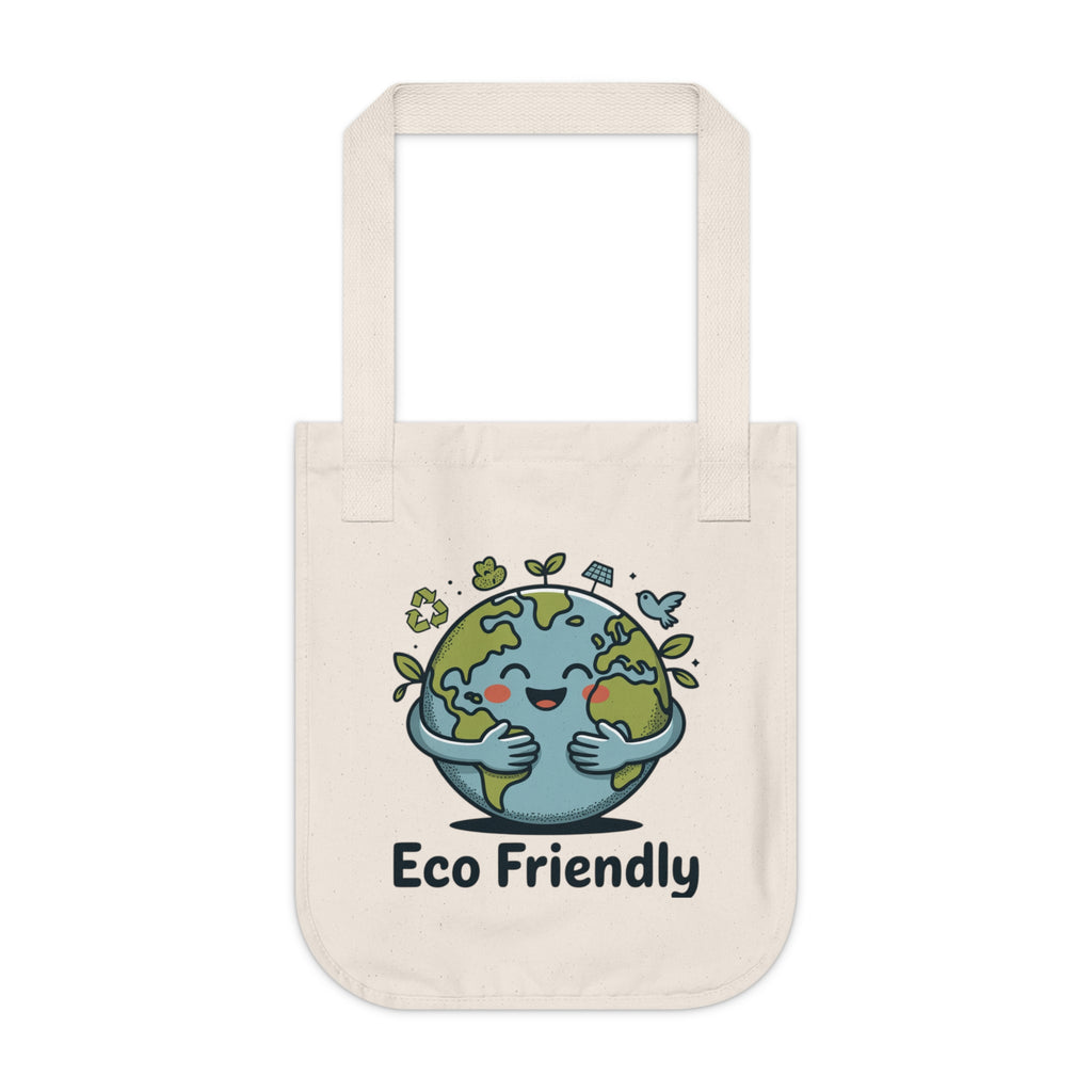 Eco Friendly Organic Tote Bag - Reusable Shopping, Gift for Nature Lovers, Sustainable Fashion