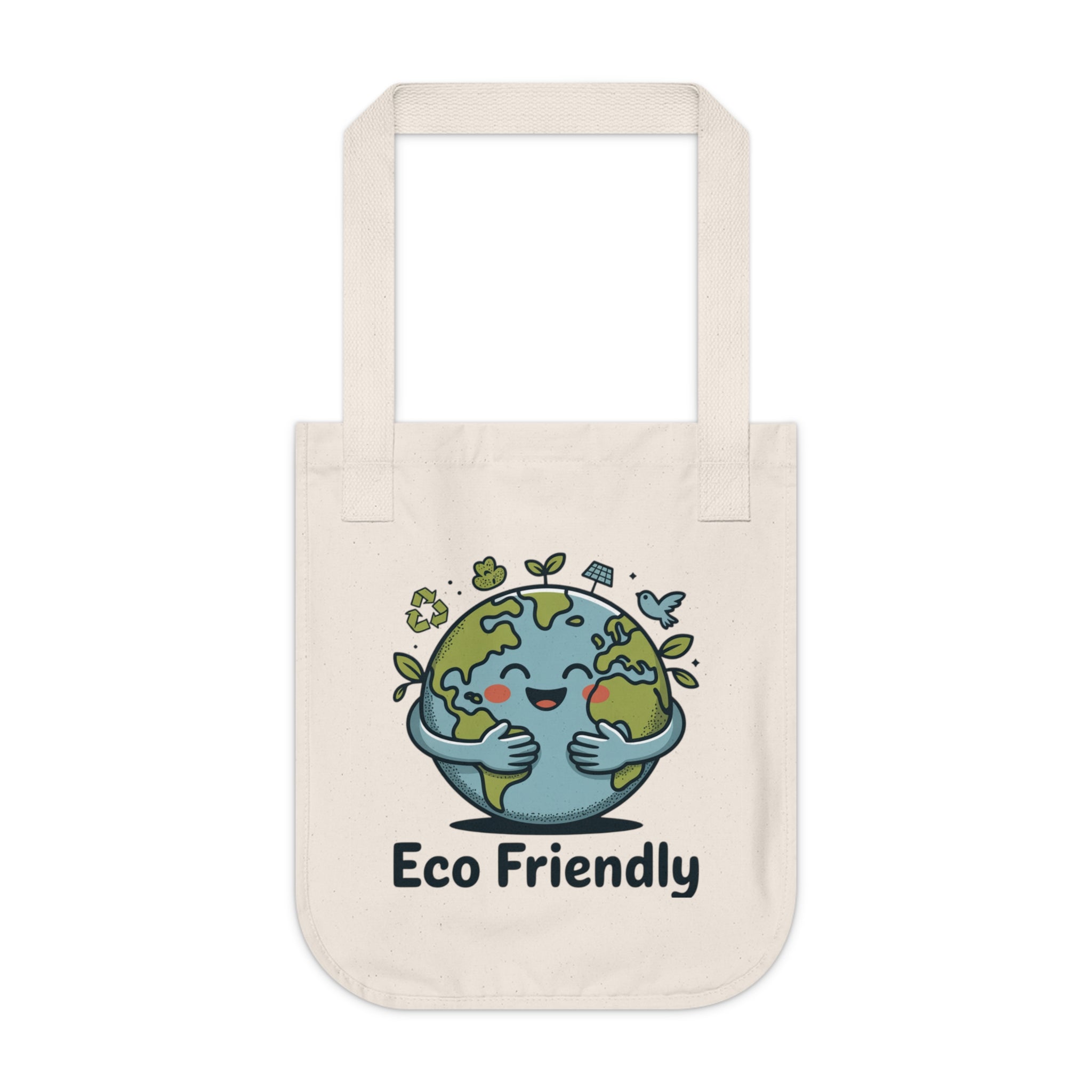 Eco Friendly Organic Tote Bag - Reusable Shopping, Gift for Nature Lovers, Sustainable Fashion