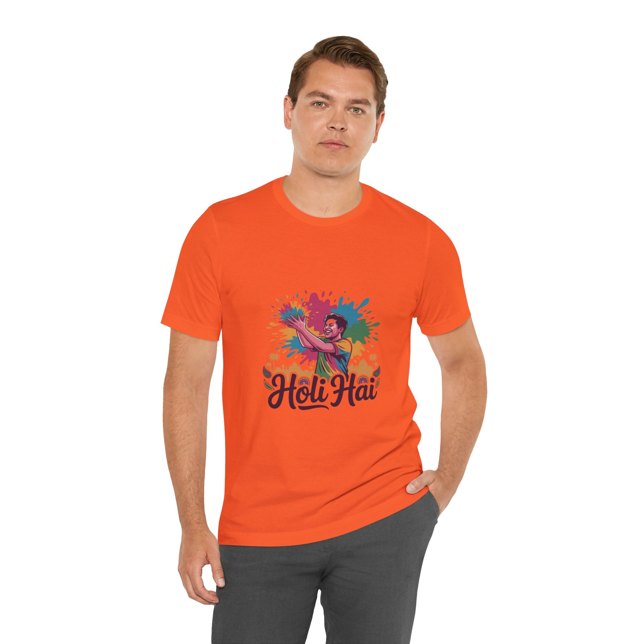 Holi Celebration T-Shirt, Festival of Colors Tee, Color Splash Tee, Holi Party Tee