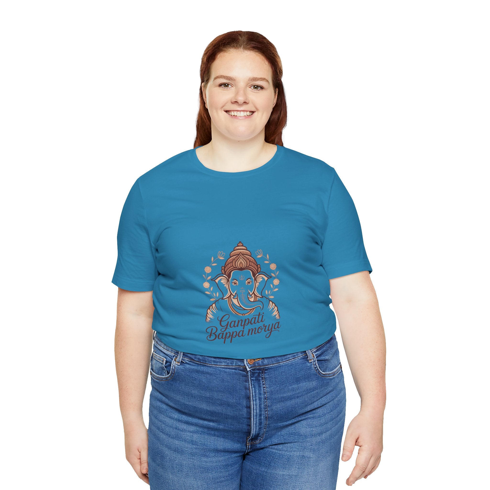 Ganesh Chaturthi T-Shirt, Ganpati Bappa Morya, Devotional Gift, Spiritual Celebration Outfit
