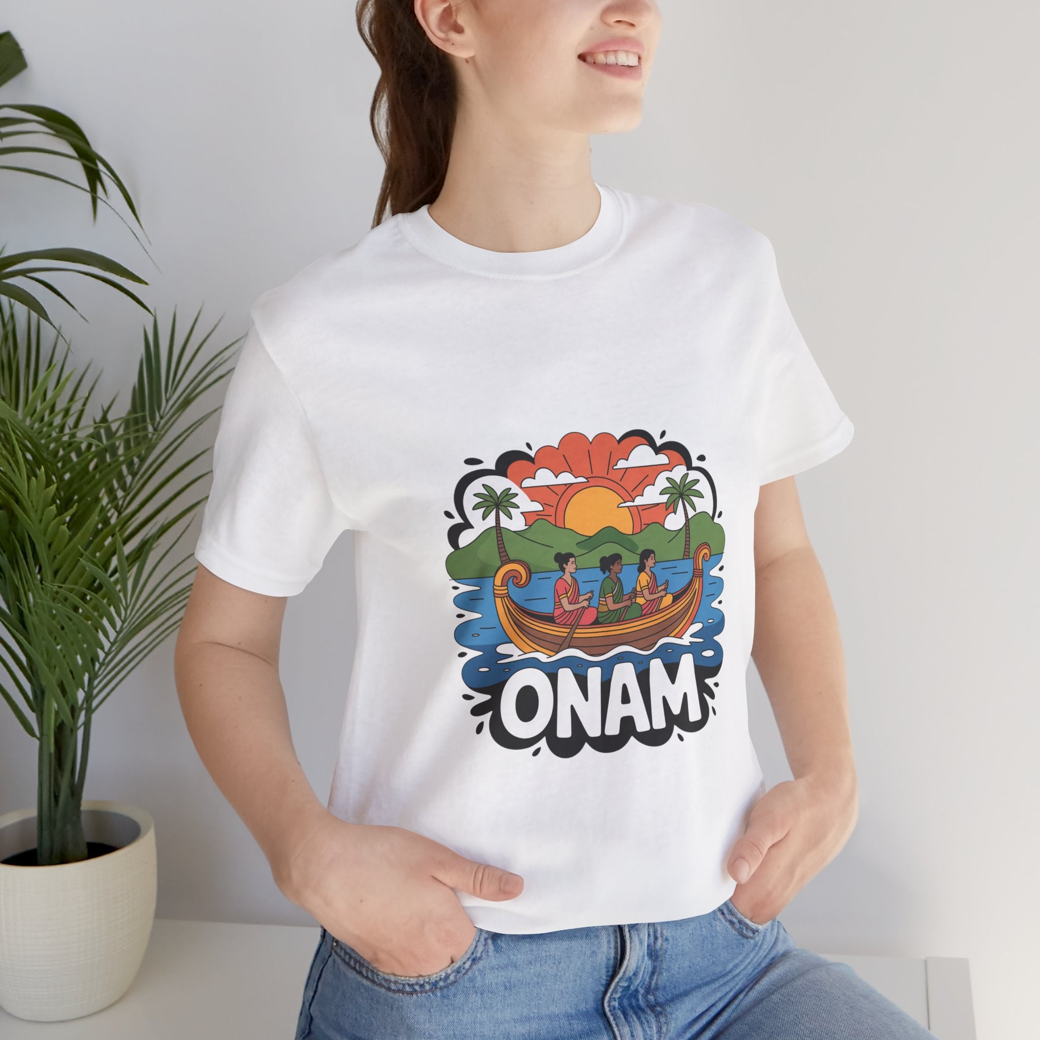 Onam Festival T-Shirt, Gift for Kerala Festival, Celebrate Onam in Style, Traditional Tee