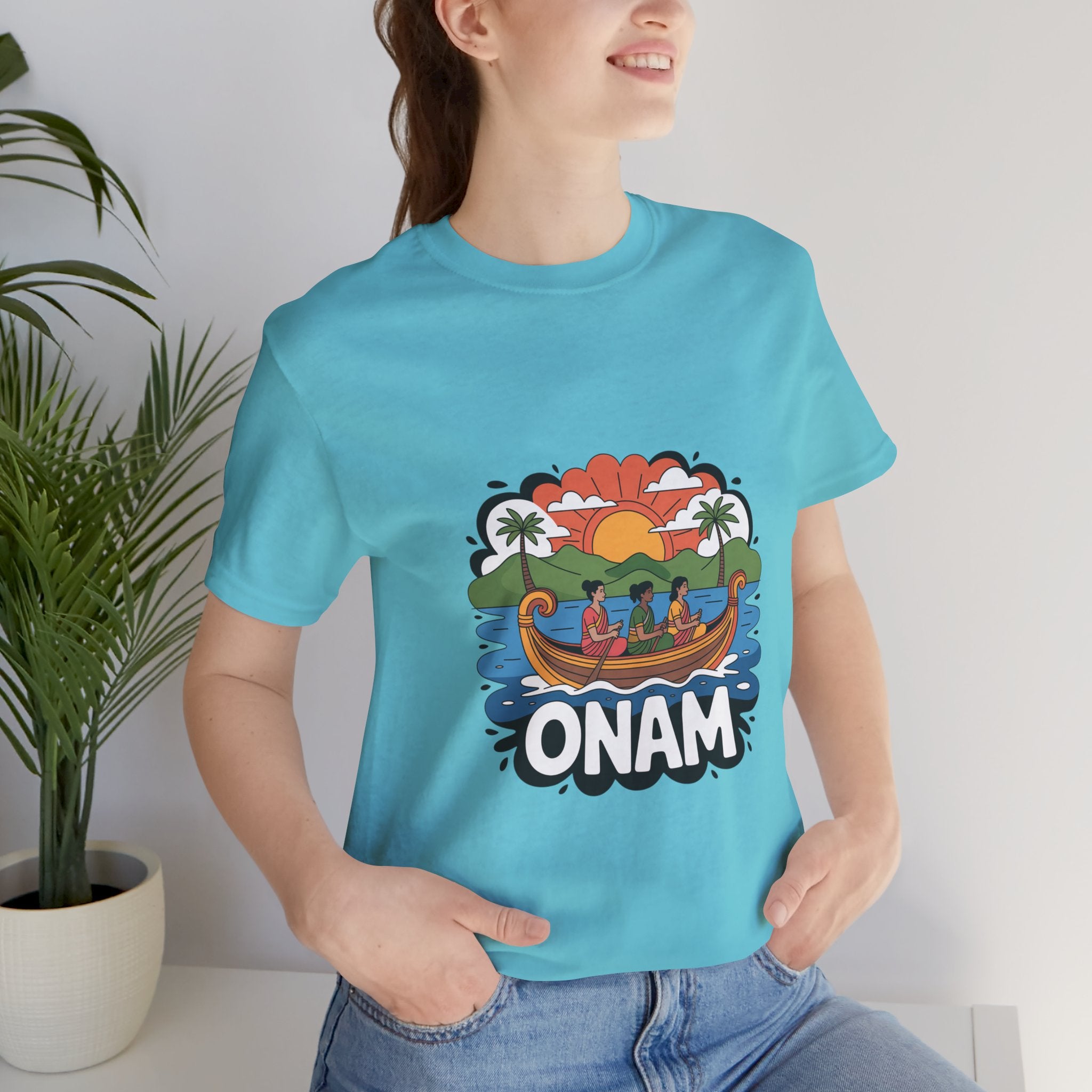 Onam Festival T-Shirt, Gift for Kerala Festival, Celebrate Onam in Style, Traditional Tee